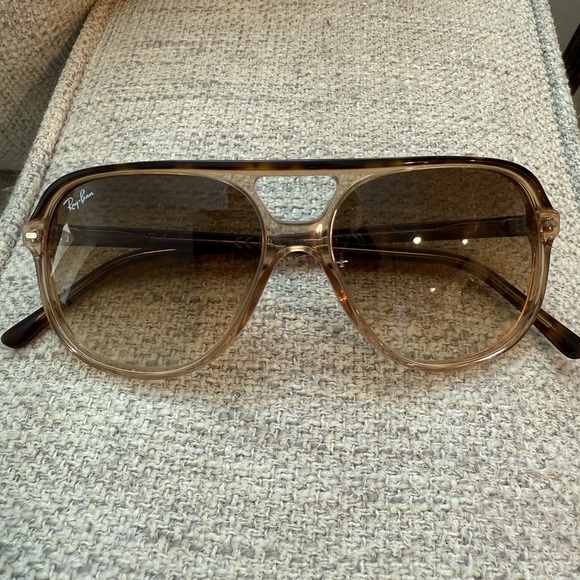 Ray-Ban Tortoise Shell Sunglasses for Men - Picture 1 of 8